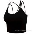 88%Polyester 12%Spandex Yoga Vest Dry Fit Fitness Sport Bra Yoga Vest Supplier